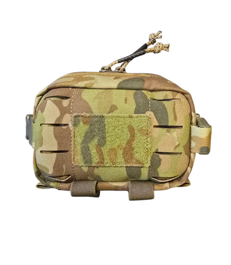 Krieger individual pull kit pouch, laser-cut MOLLE carriage for engineer pull kit components
