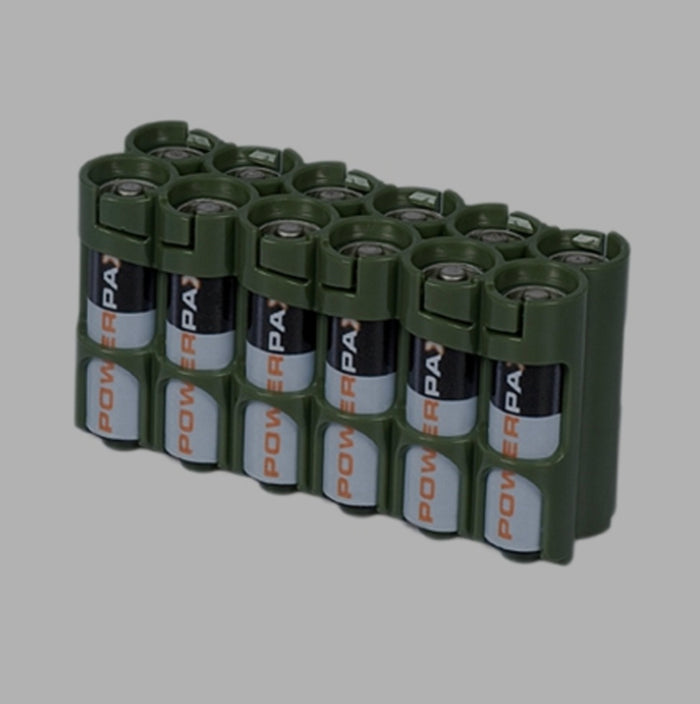 Powerpax Storacell 12 AA Battery Caddy image 0