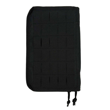 Krieger Commander Admin Panel in black, laser-cut MOLLE admin panel for plate carriers and chest rigs