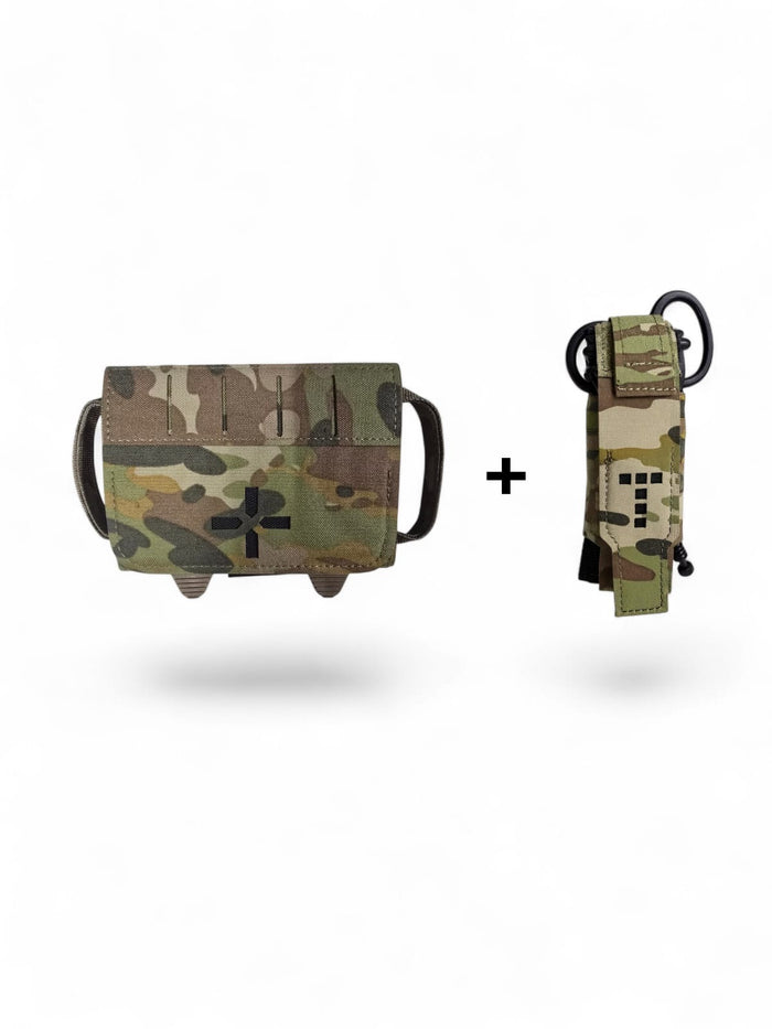 IFAK 2.0 + TQ Pouch Combo (General Operational Fitout) - AMP