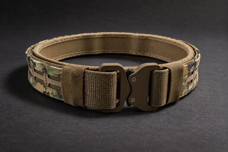 Highlander Belt 2.0 – Pistol & MOLLE Belt in Multicam