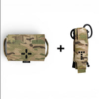 Micro IFAK 2.0 & Tourniquet Combo (Empty) - Multicam