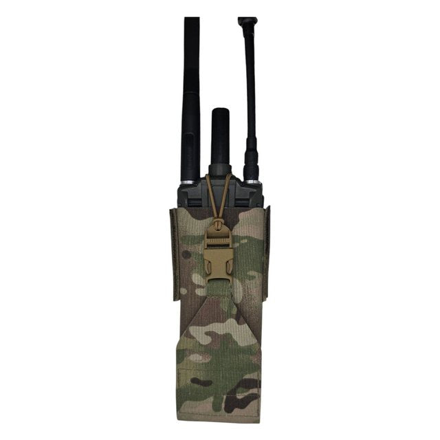 PR-152/163 Radio Pouch in Multicam. Sold empty, radio not included